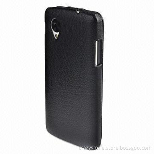 Vertical Flip Leather Case for Google Nexus 5